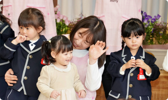 春の行事：入園式
