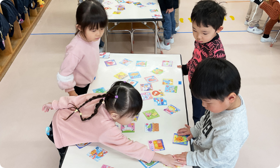 冬の行事：かるた大会